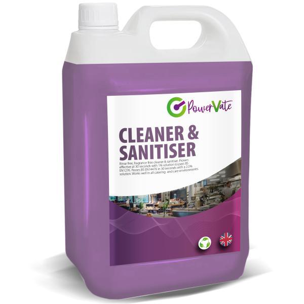 PowerVate Cleaner & Sanitiser 5L